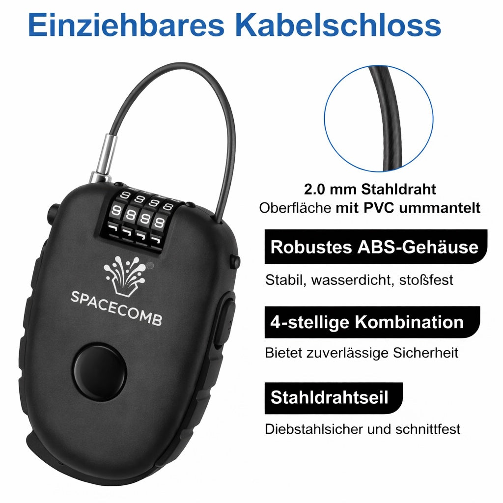 Flexibles Kabelschloss